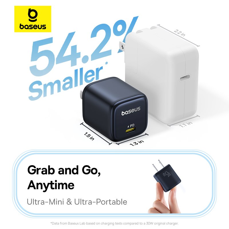 Baseus GaN Charger 45W PD Adapter 2