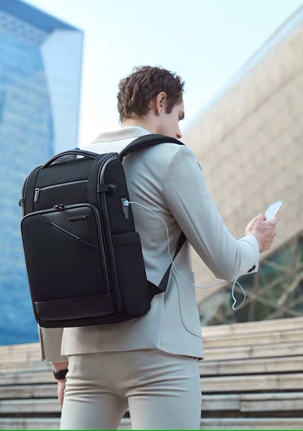 Arctic Hunter B00675 High Quality Multifunctional Adventure Business Backpack 1