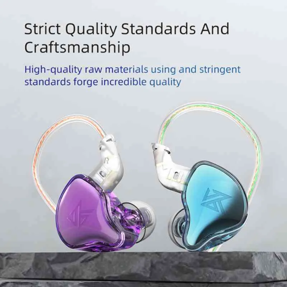 KZ EDC 10mm PET Diaphragm Dynamic Driver Earphone 1