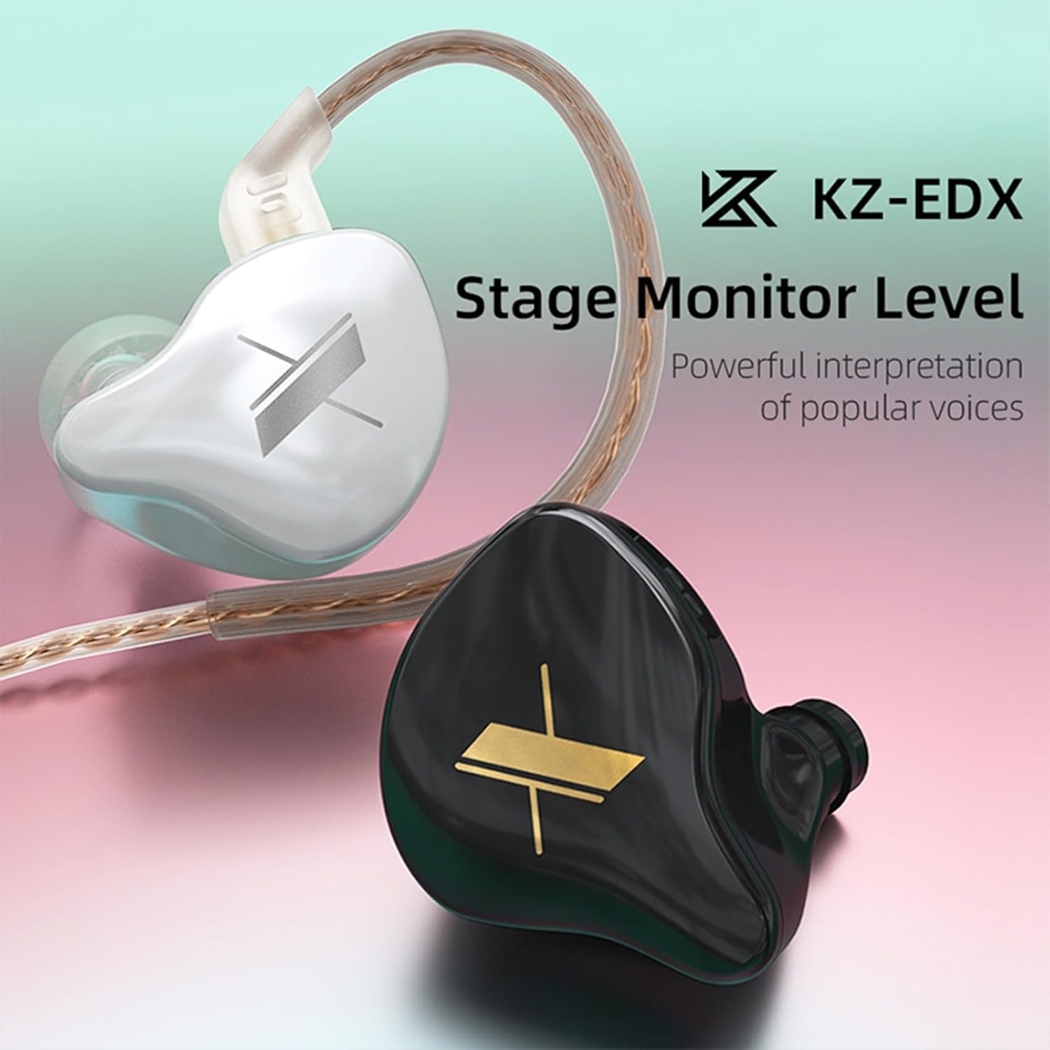 KZ EDX Magnetic Dynamic Driver HiFi In Ear Earphones 3