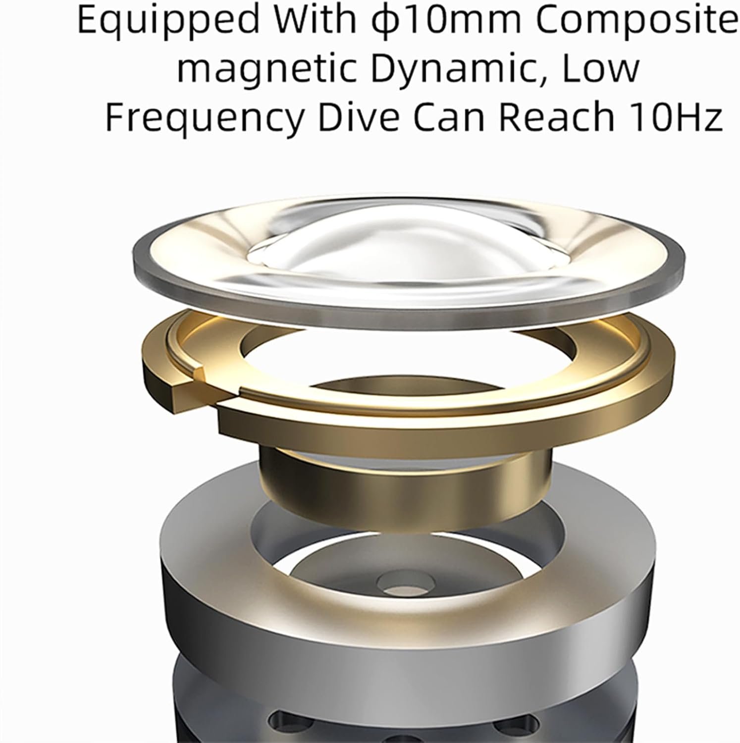 KZ EDX Magnetic Dynamic Driver HiFi In Ear Earphones 4