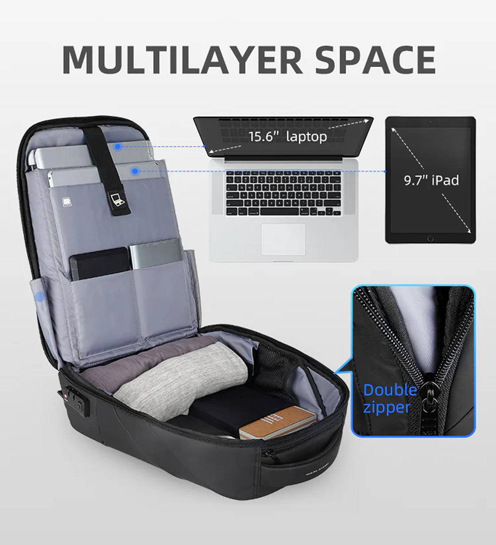 Mark Ryden 9068YY Anti Theft Laptop Bag Rain Cover 1