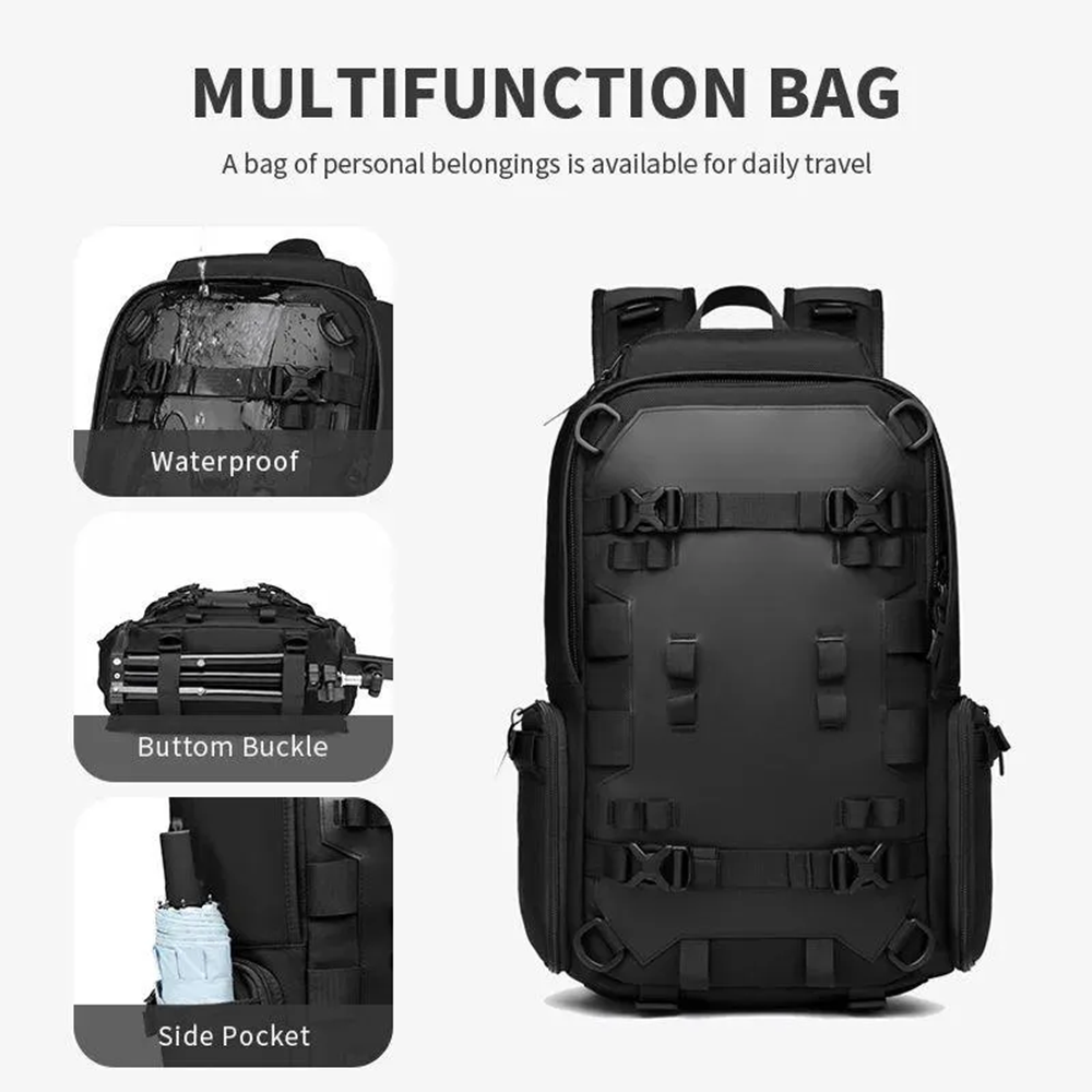 Ozuko 9587 Computer Multi Function Travel Backpack 2