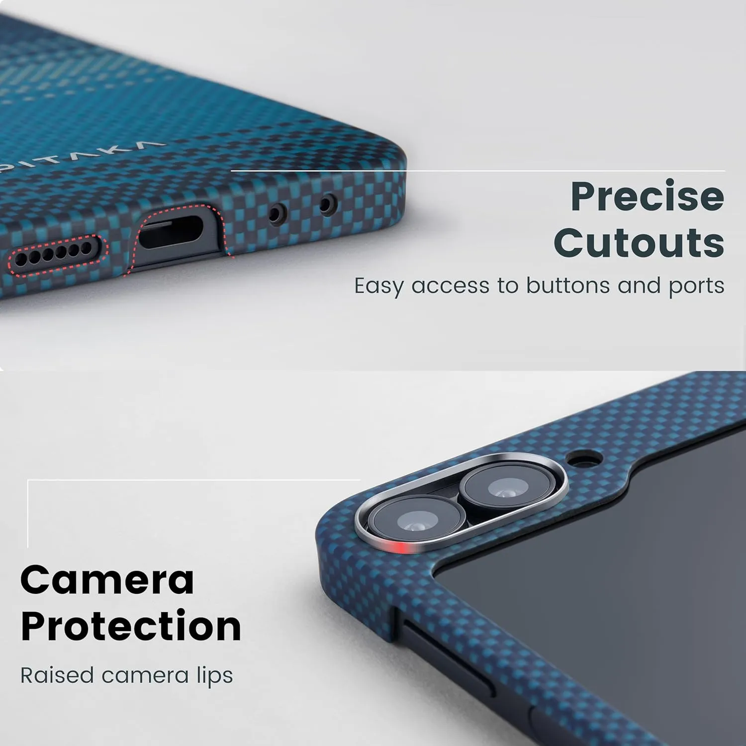 Pitaka MagEZ Case 5 Tactile Woven Case for Galaxy Z 3