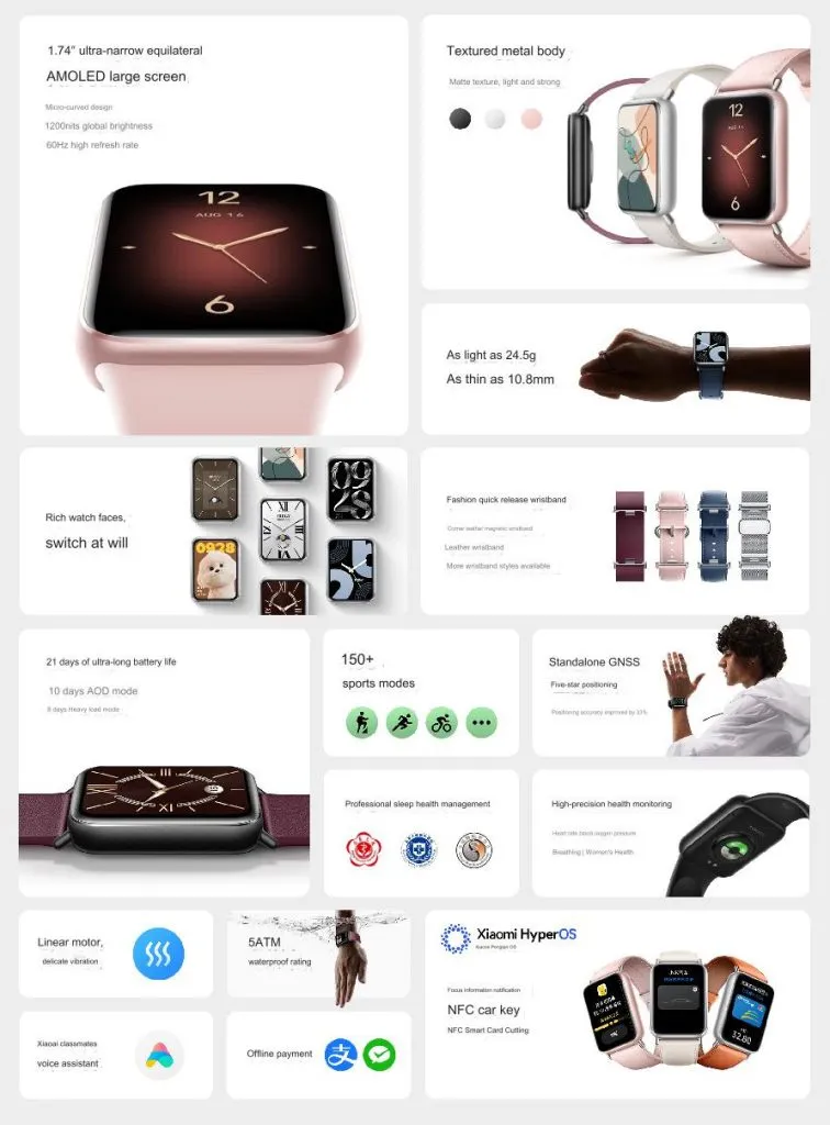 Xiaomi Smart Band 9 Pro 2