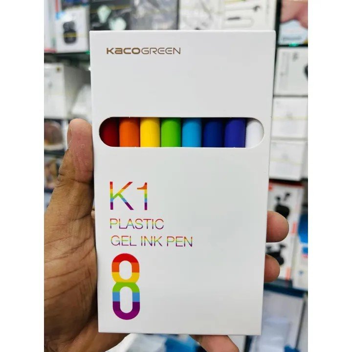 Xiaomi Youpin KACOGREEN K1 Plastic Gel Ink Pen (8 Pcs) 2 Xiaomi Youpin KACOGREEN K1 Plastic Gel Ink Pen 8 Pcs 2