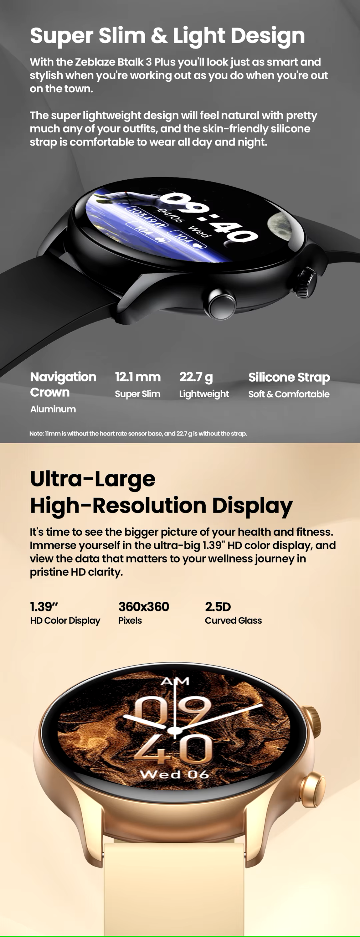 Zeblaze Btalk 3 Plus Calling Smart Watch 2 Zeblaze Btalk 3 Plus Calling Smart Watch 2