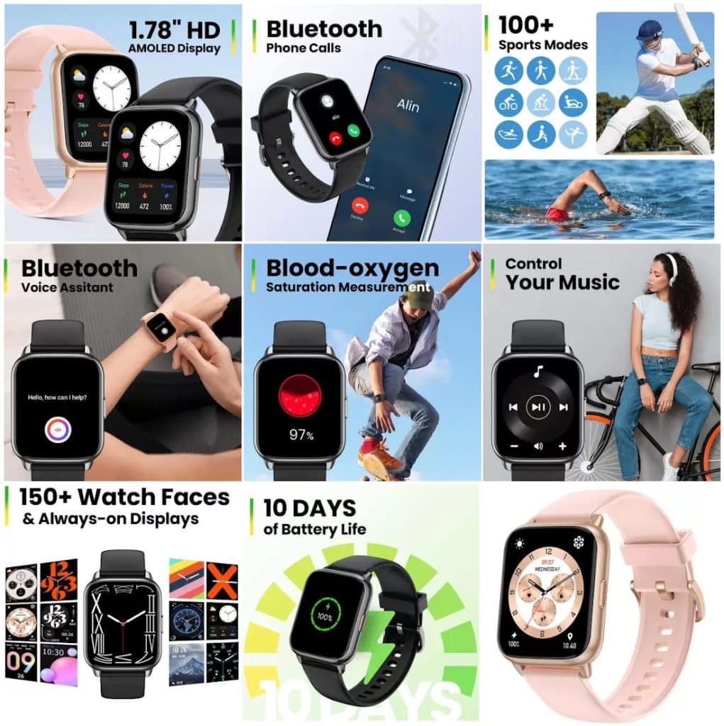 Amazfit Pop 2 Calling Smartwatch 2