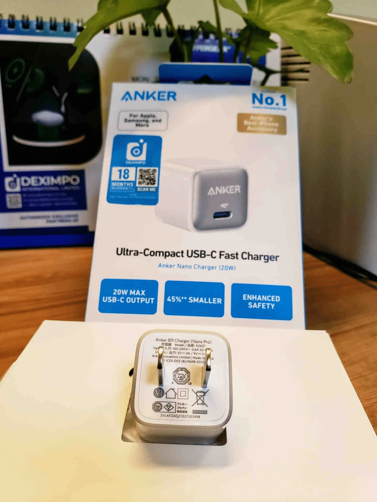 Anker Zolo IQ3 20W Charger gadgetkhor