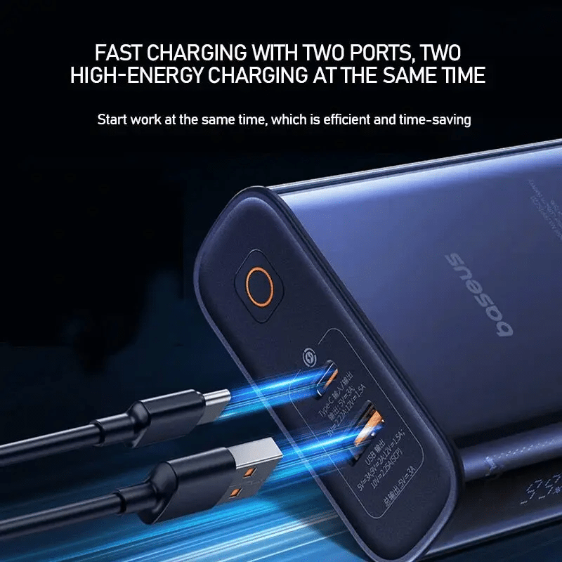 Baseus 20000mAh Explorer Series Semi Transparent Powerbank 22.5W 10 1