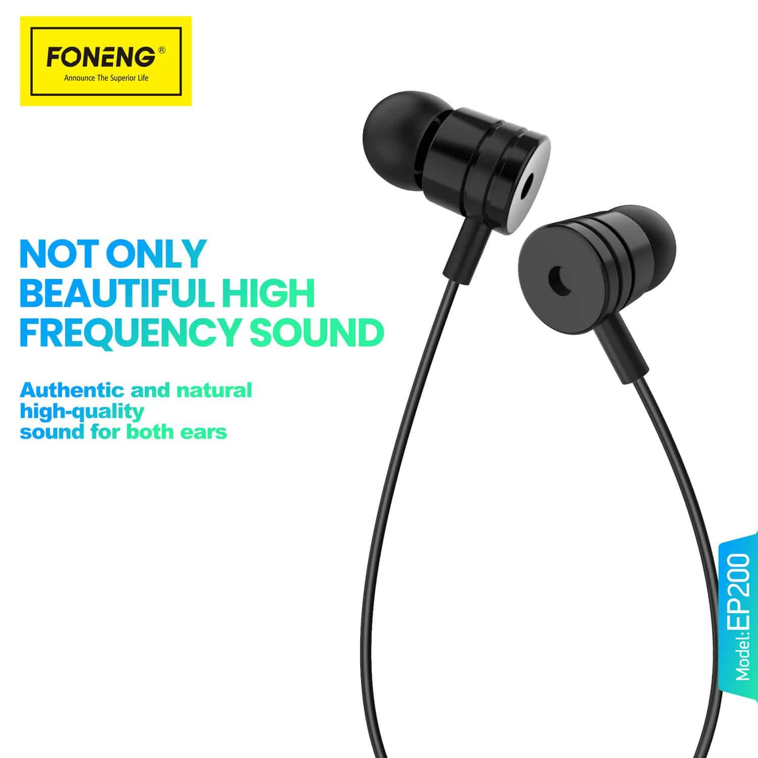 FONENG EP200 In Ear 3.5mm Wired Earphone 2