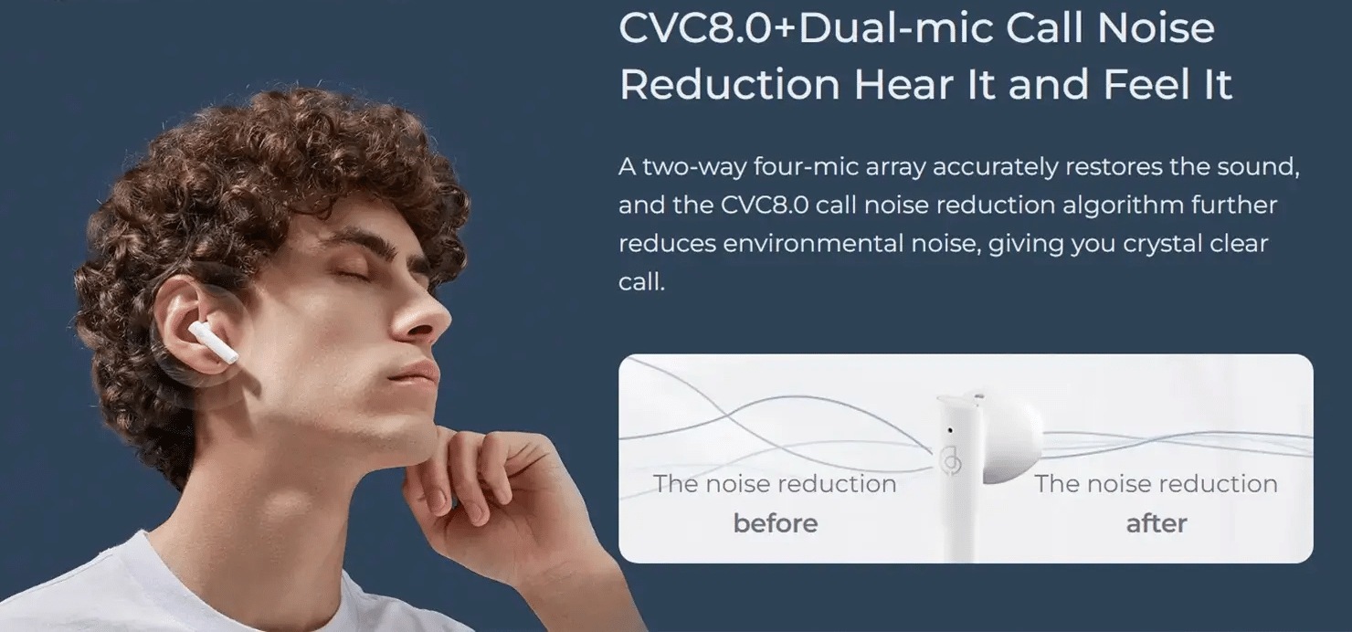 Haylou MoriPods Qualcomm aptX True Wireless Earbuds