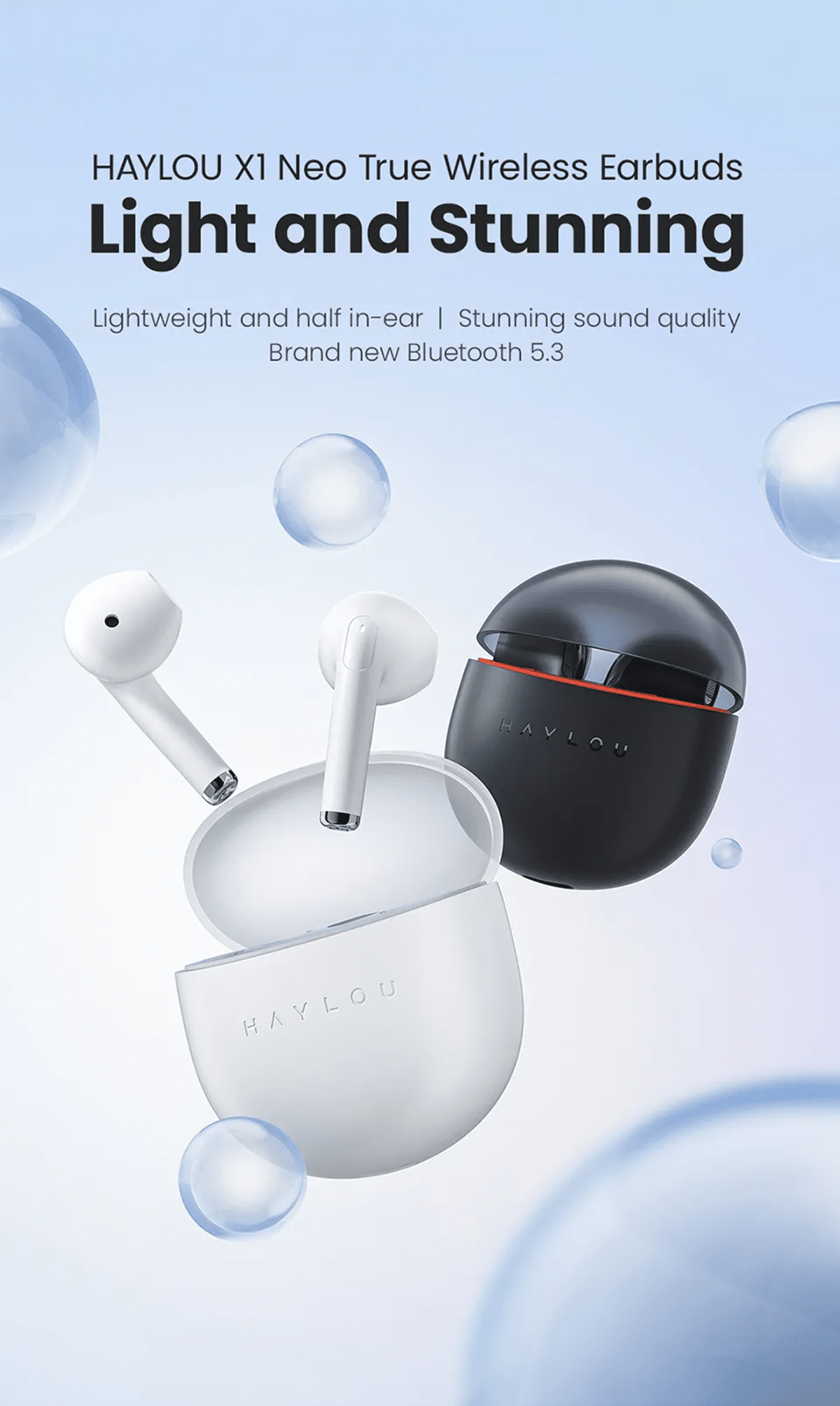 Haylou TWS X1 pro Bluetooth Earphone 2