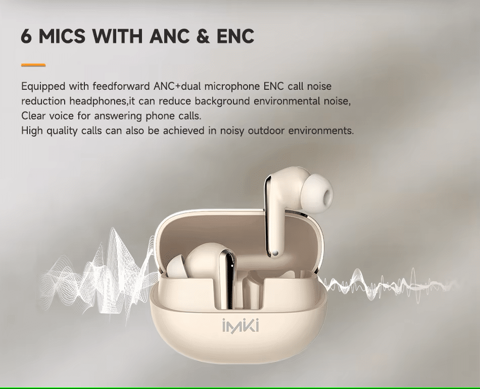 Imiki T14 ANC TWS Bluetooth Earbuds 3