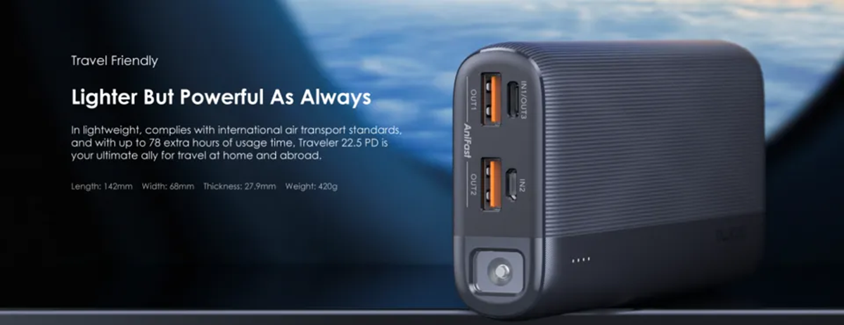 Oraimo 22.5W Super Fast 20000mAh Power Bank OPB 7204Q 2