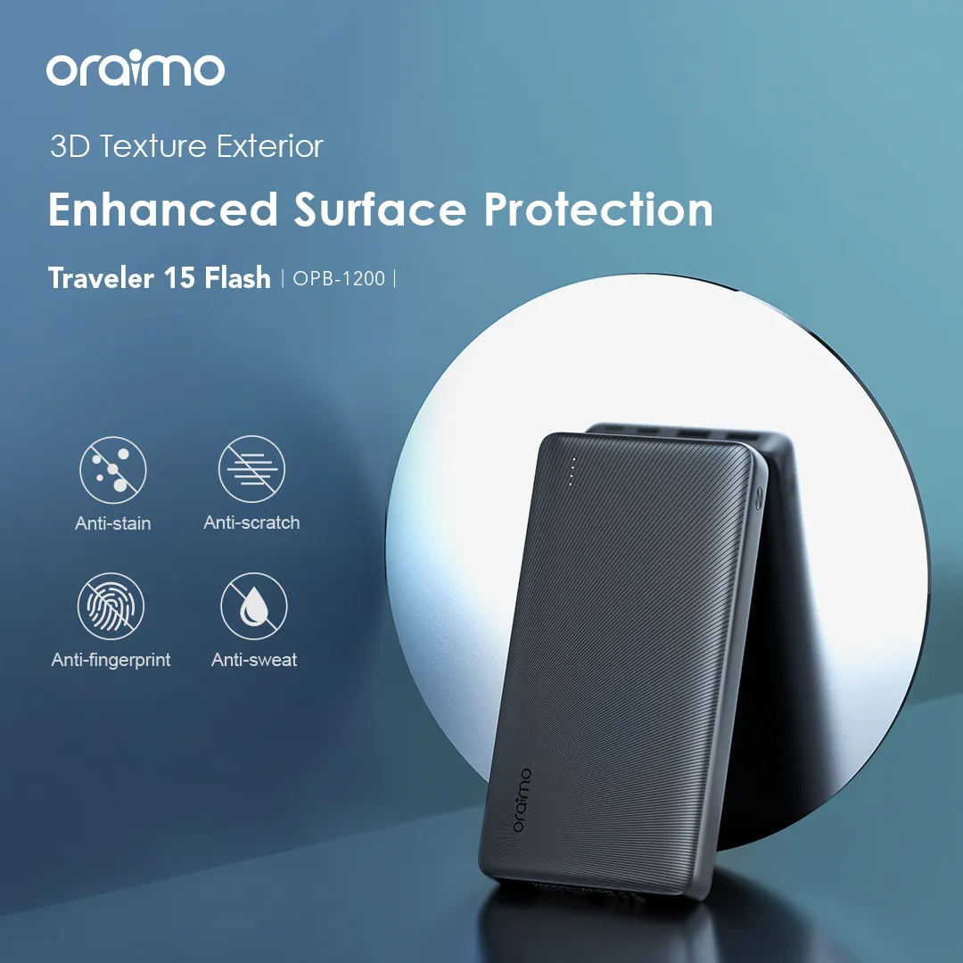 Oraimo Traveler 15 Flash OPB 1200 20000mAh Power Bank 2