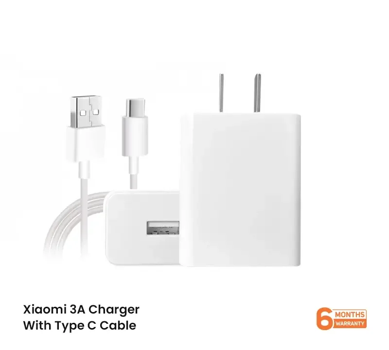 Xiaomi 3A Charger With Type C Cable e1737308690237