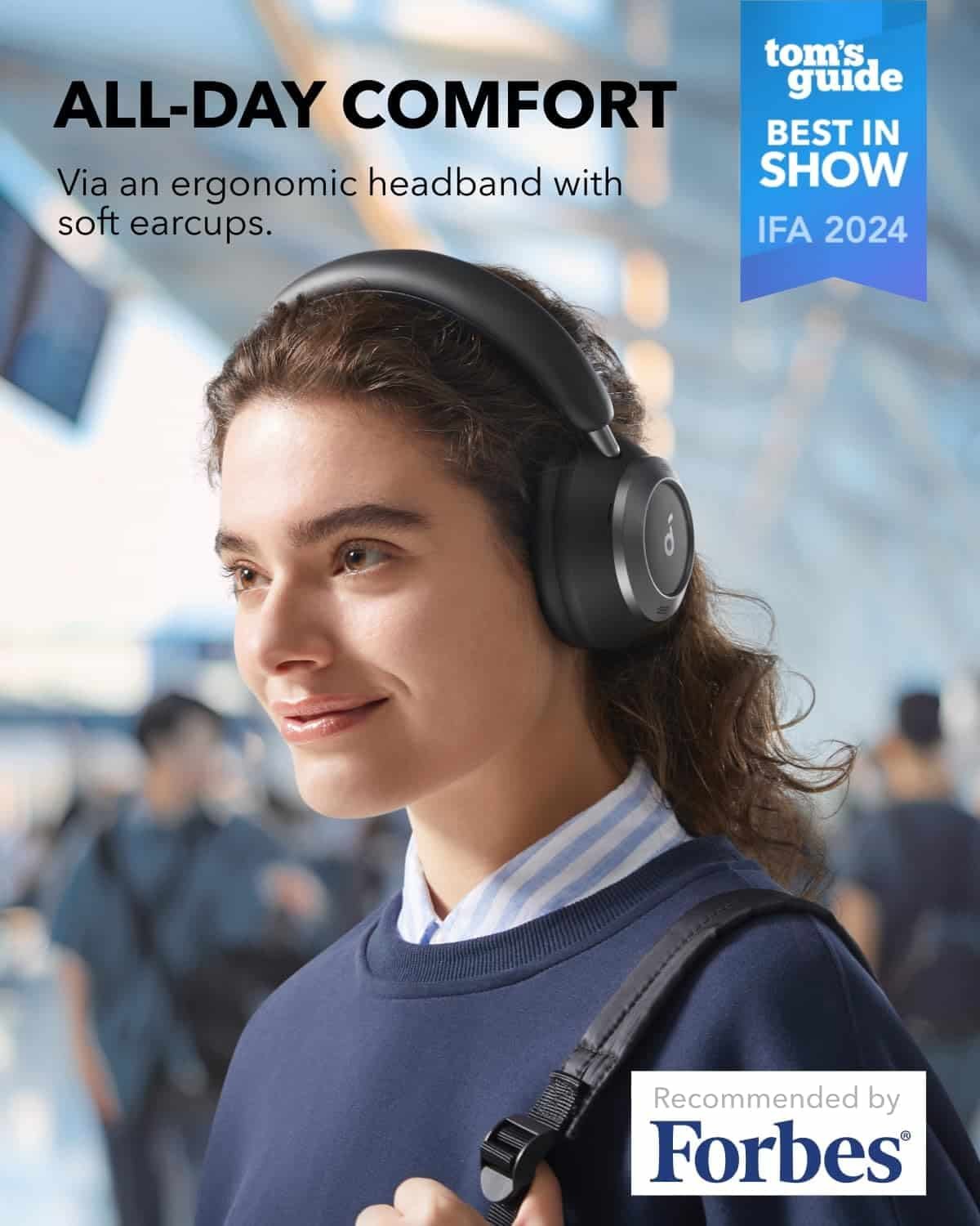 Anker Soundcore Space One Pro Foldable Over Ear Headphones 2 1