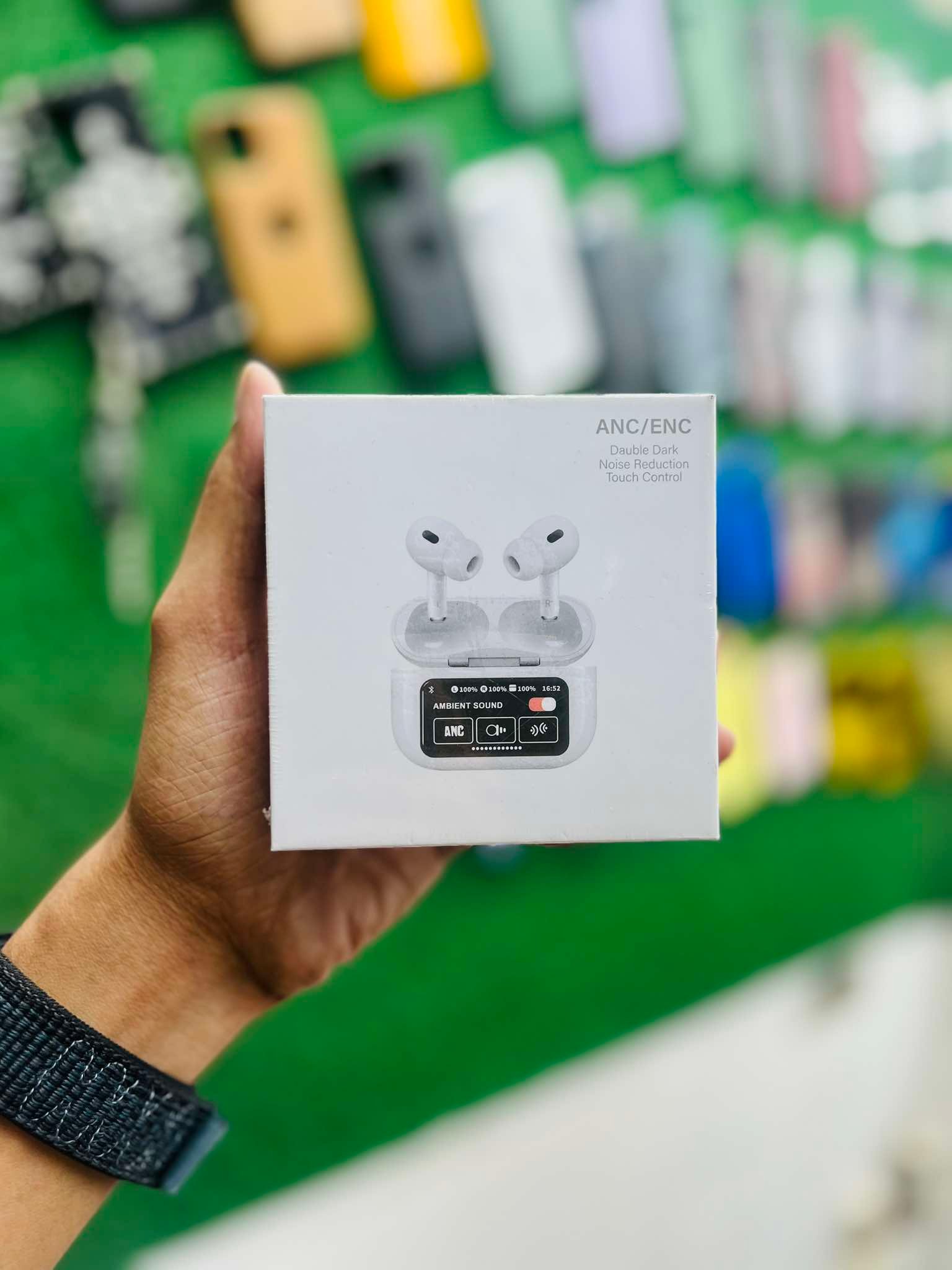 Apple A9 Pro ANC Earbuds Touch Screen Display 1