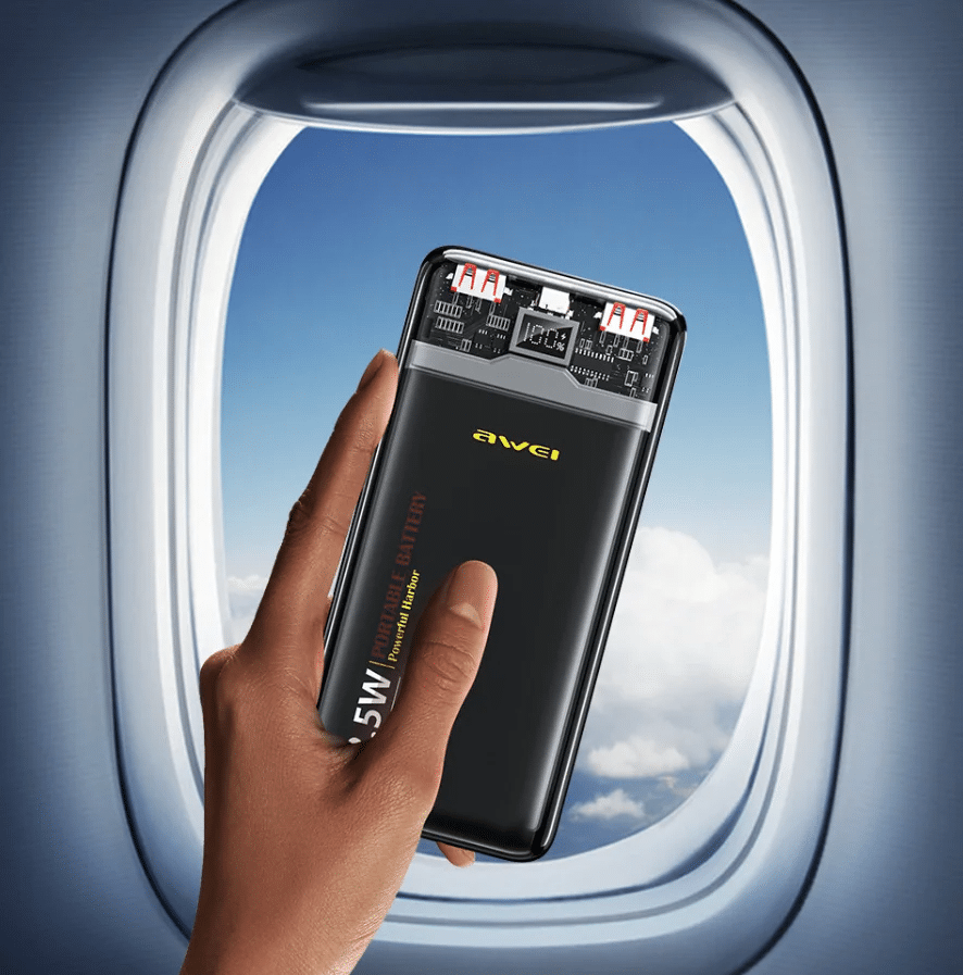 Awei P78K Power Bank 20000mAh 22.5W Transparent 1