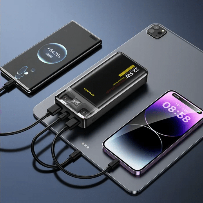 Awei P78K Power Bank 20000mAh 22.5W Transparent 2