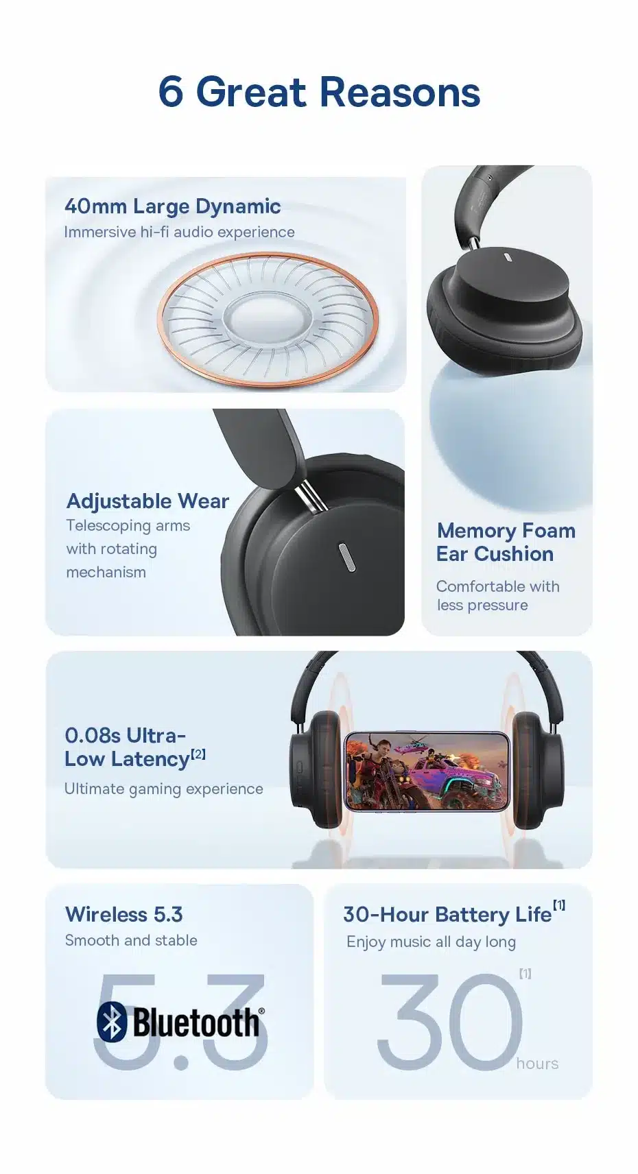 Baseus Bowie D03 Wireless Headphones 3