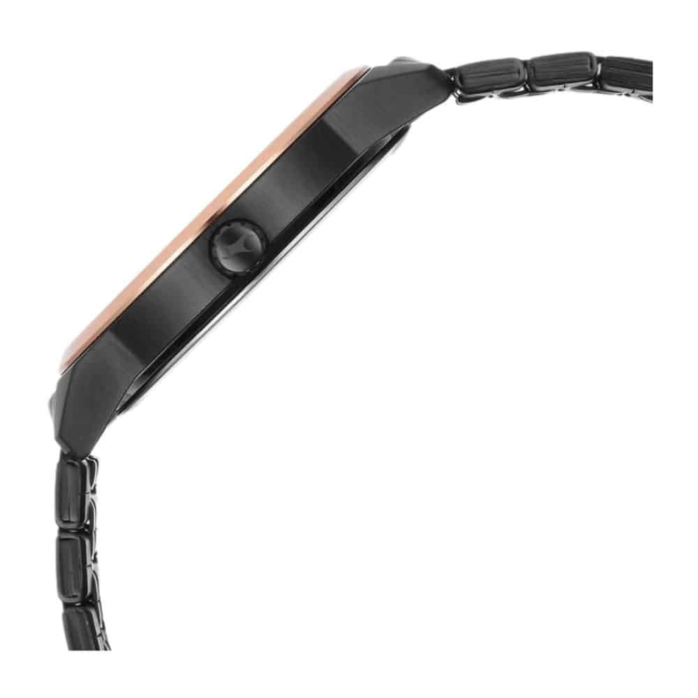 Fastrack Stunners Quartz Analog Black Dial Metal Strap Watch for Guys 3308KM01 4