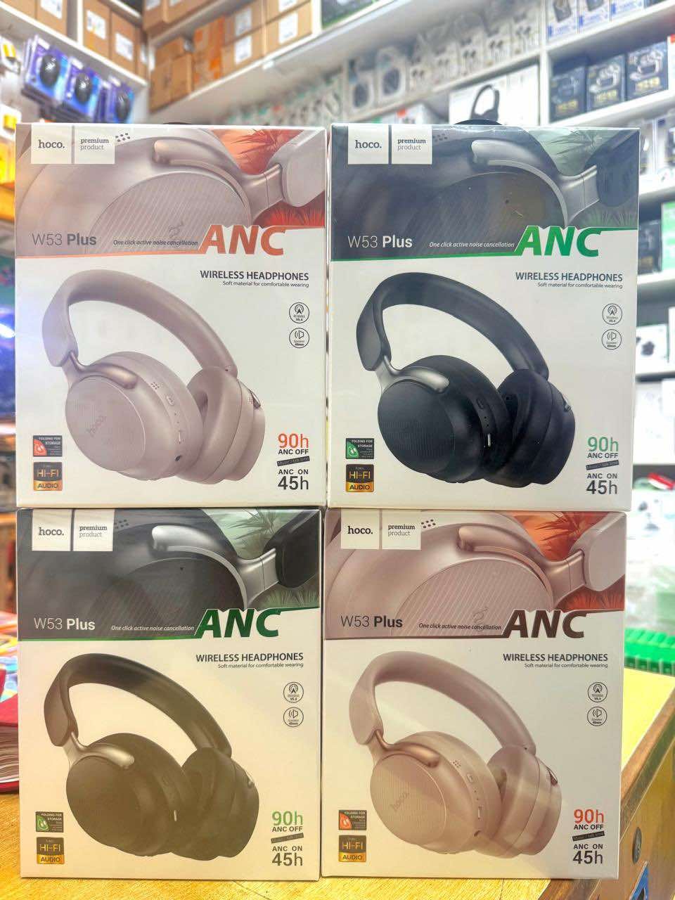 HOCO W53 Plus ANC Wireless Headphones 1