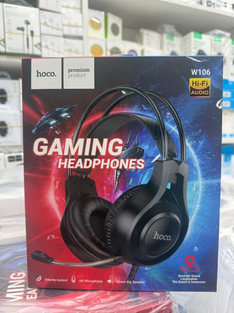 Hoco W106 Tiger Gaming Headphone 3