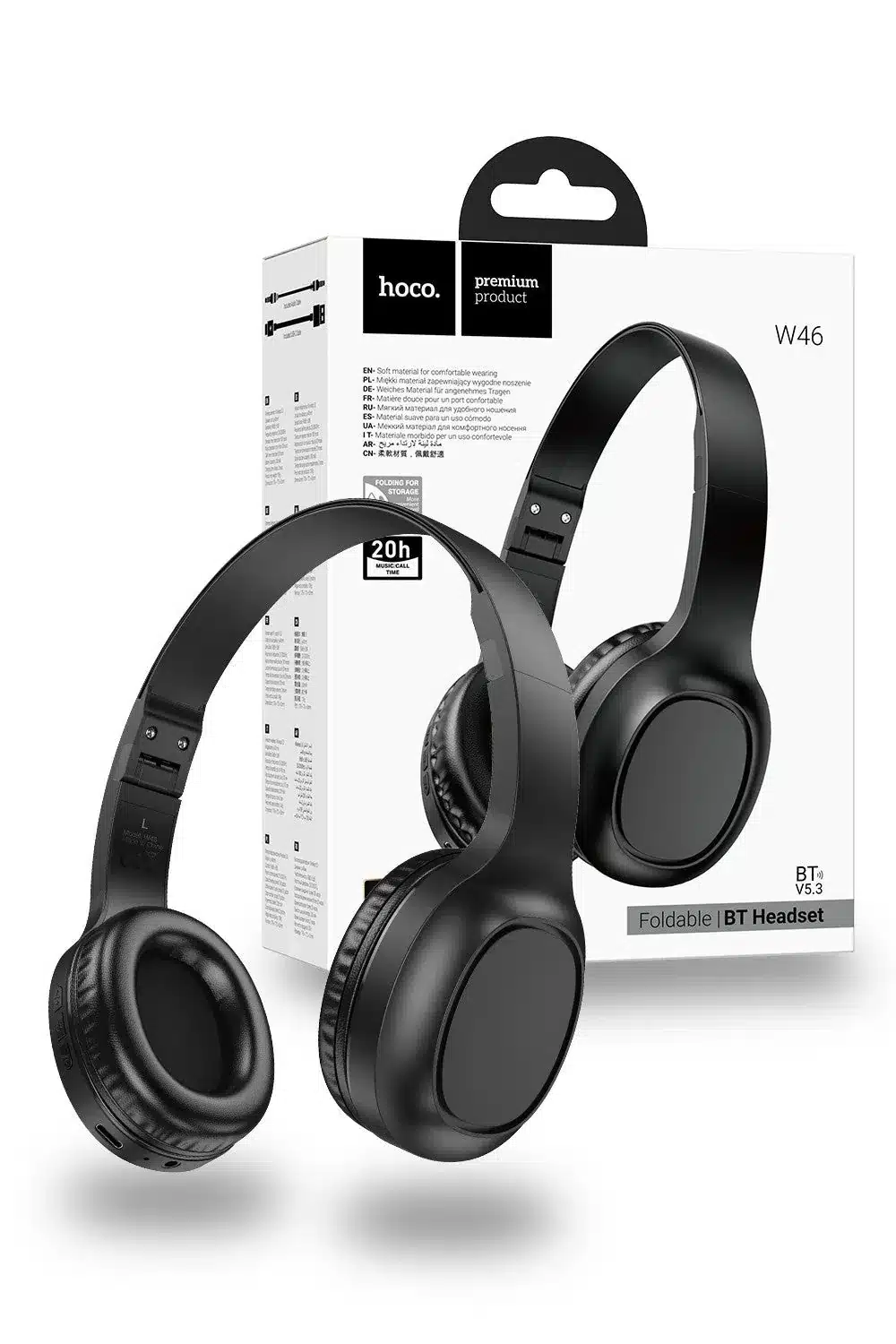 Hoco W46 Bluetooth Wireless Headphones 1