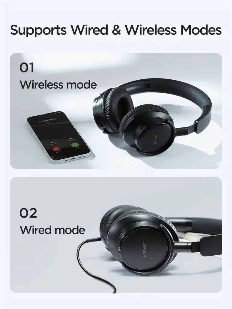 Joyroom JR OH1 Bluetooth Wireless Headphones 5 1