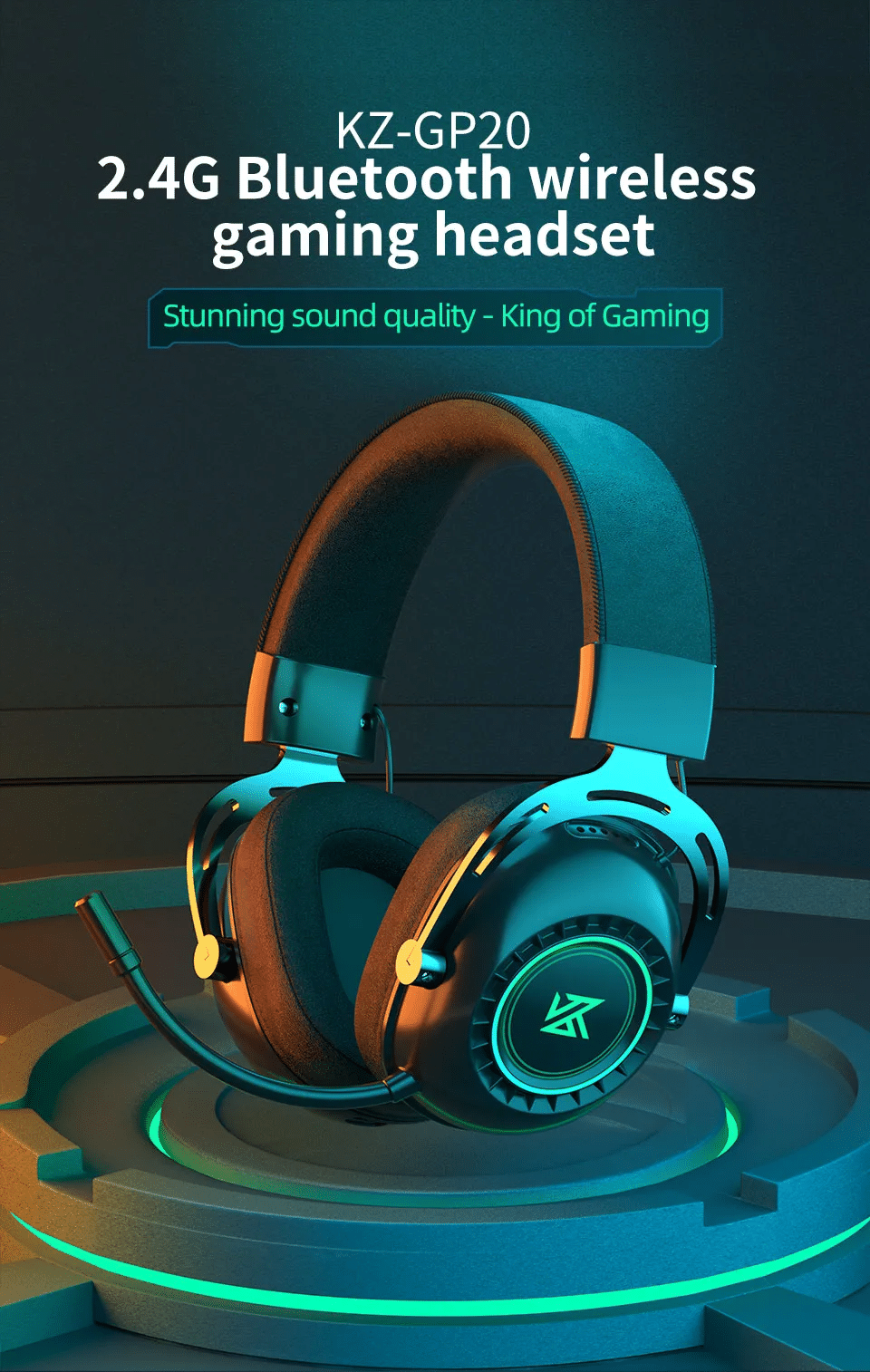 KZ GP20 2.4GHz Bluetooth wireless Headphone 3