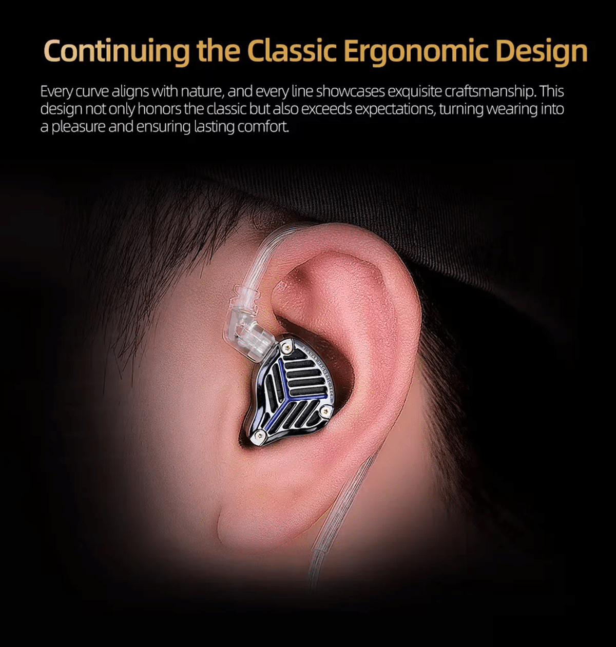 KZ PRX Fourth Generation Newly Designed Planar Diaphragm IEM 1