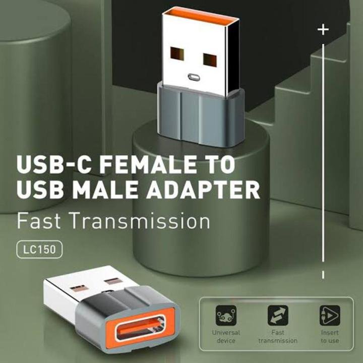 Ldnio LC150 USB C Female To USB Male Adapter Transmission 2