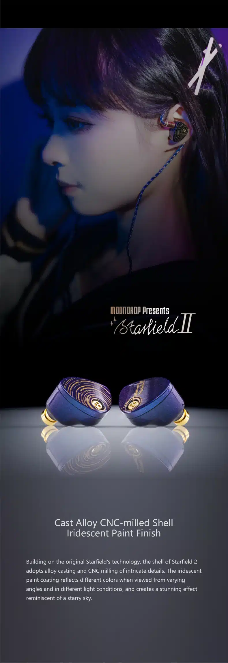 Moondrop Starfield II Dynamic Driver In-Ear Earphone 1 MOONDROP STARFIELD II 2.jpg
