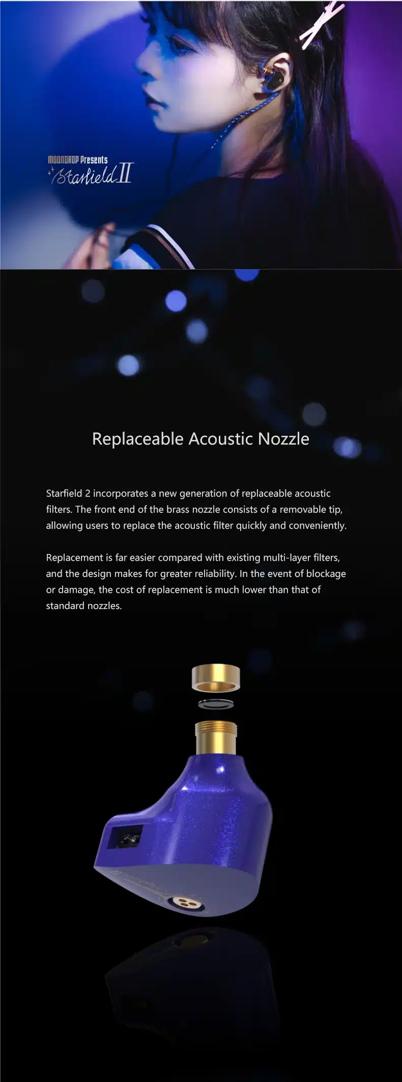 Moondrop Starfield II Dynamic Driver In-Ear Earphone 3 MOONDROP STARFIELD II 3.jpg