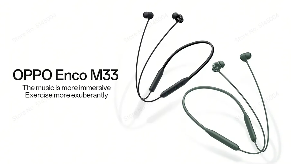 OPPO Enco M33 Wireless Earphone 45dB Active Noise Canceling 1