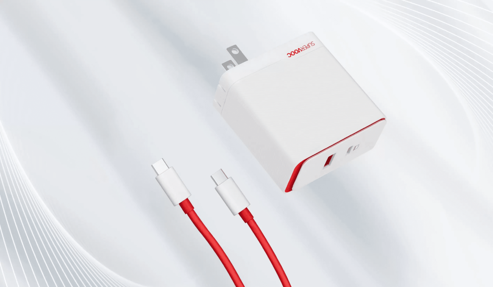 Oneplus SUPERVOOC 100W Dual port Super flash Charger Set 1