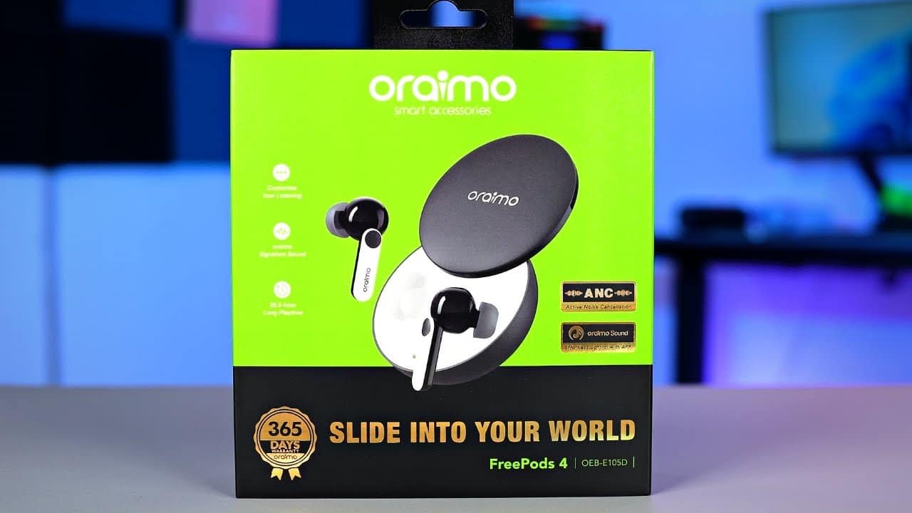 Oraimo FreePods 4 OEB E105D True Wireless Earbuds 1
