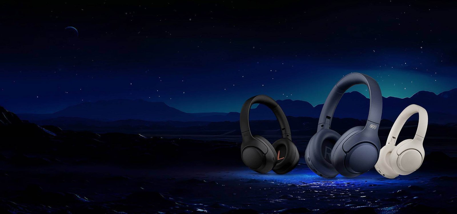 QCY H3 Hybrid ANC Wireless Headphones 1