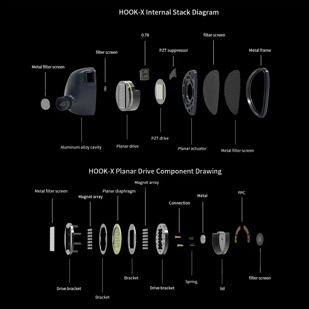 RaptgoHookXPlanarEarphone 1