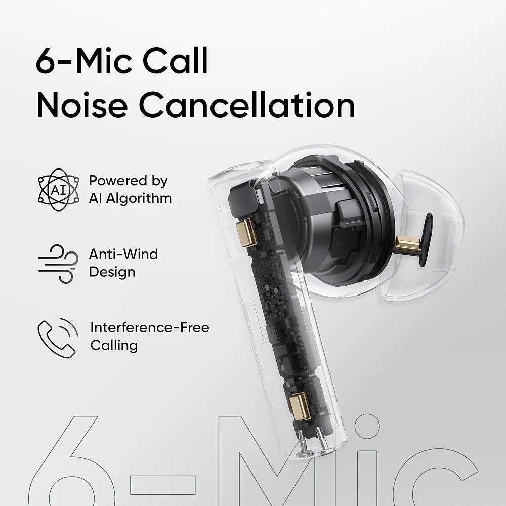 Realme Buds Air 6 ANC TWS Earbuds CN Variant 3