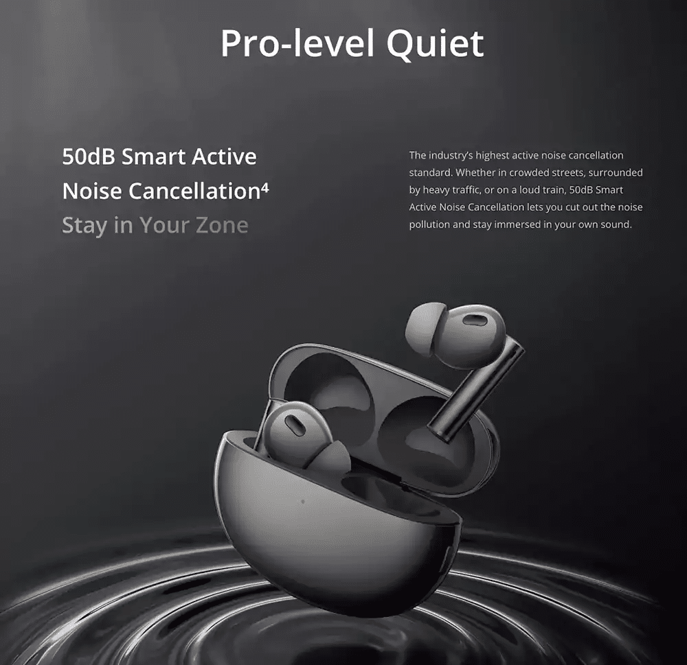 Realme Buds Air 6 Pro True Wireless Earbuds 1