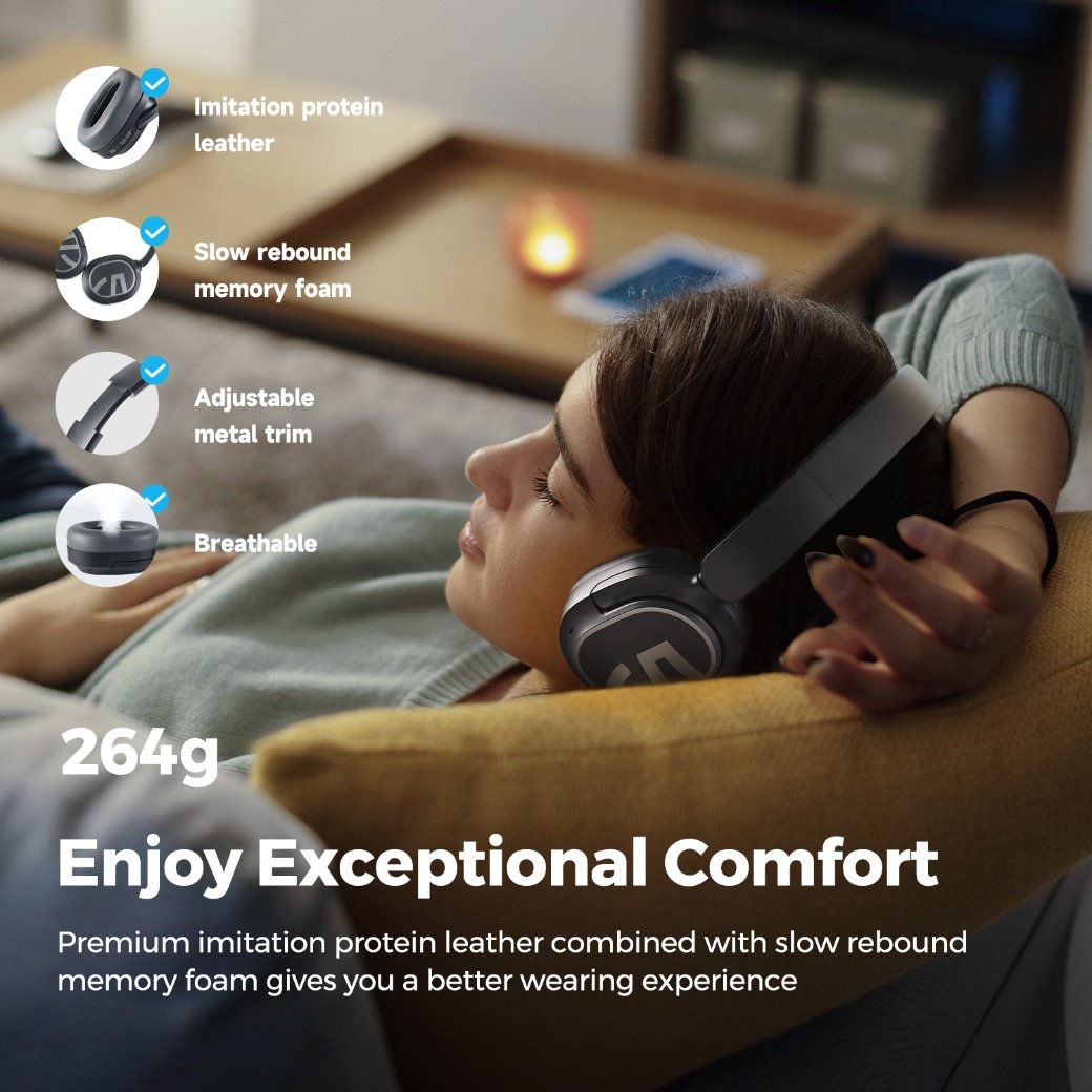 Soundpeats A8 ANC Over Headphone 5