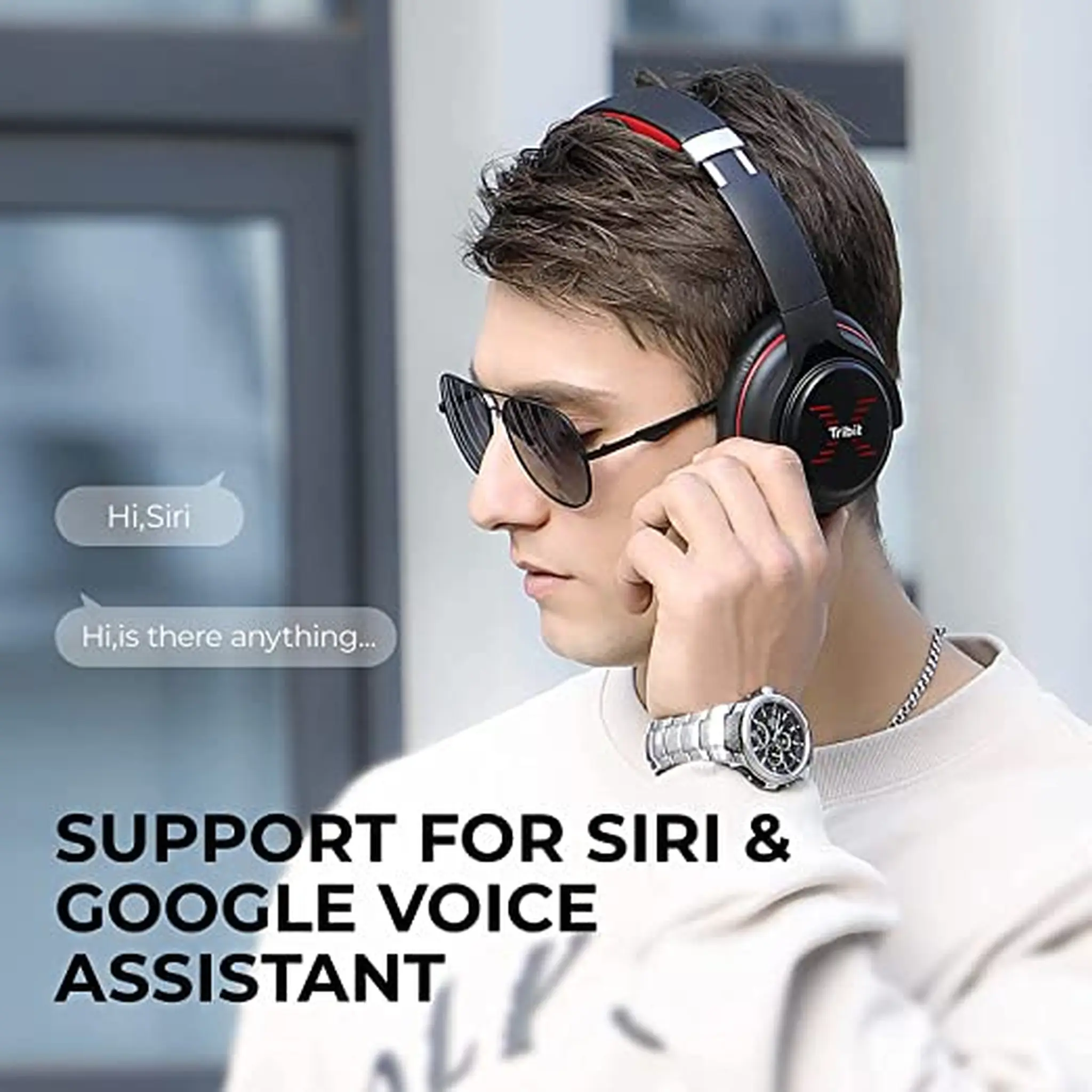 TRIBIT XFREE GO OVER EAR HEADPHONES 5