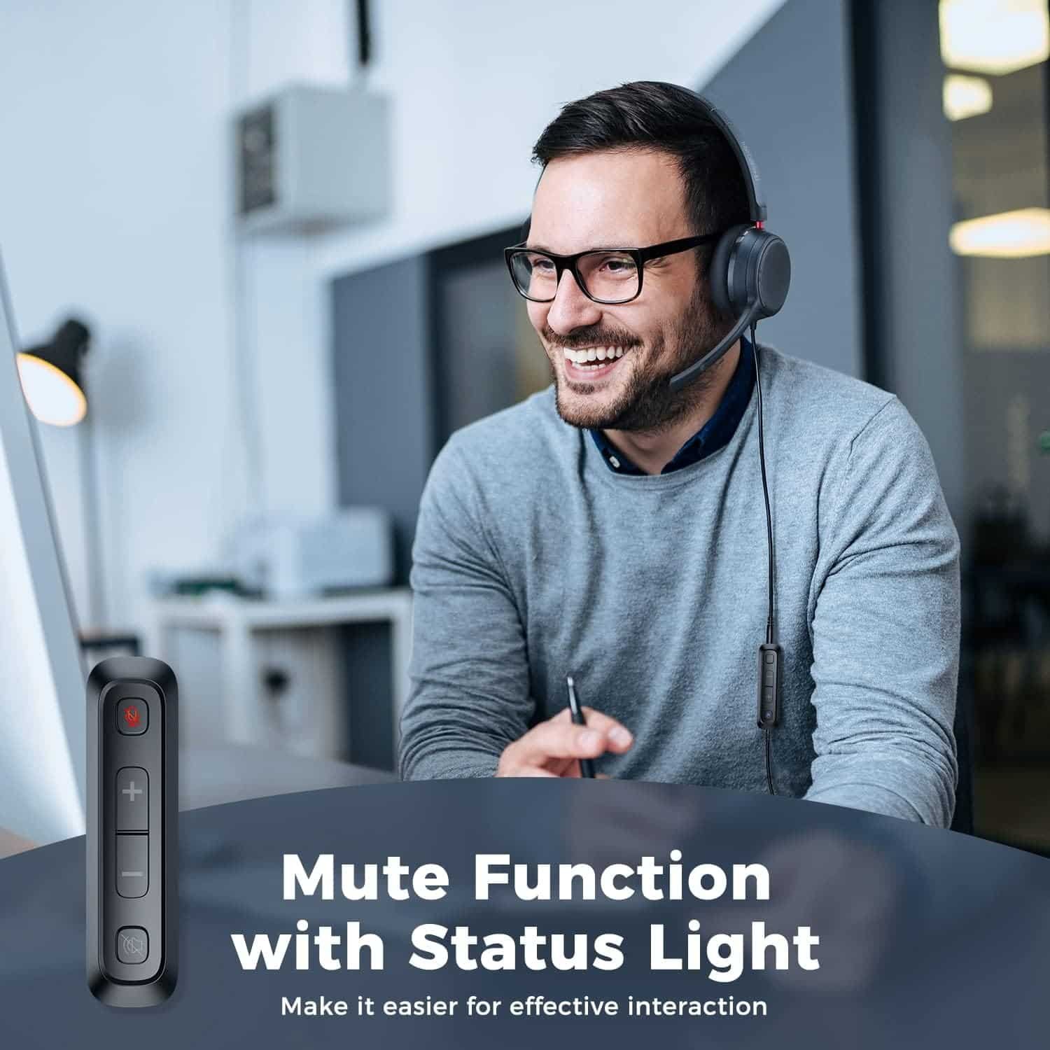 Tribit CallElite 83 Stereo Wired Headphone 3