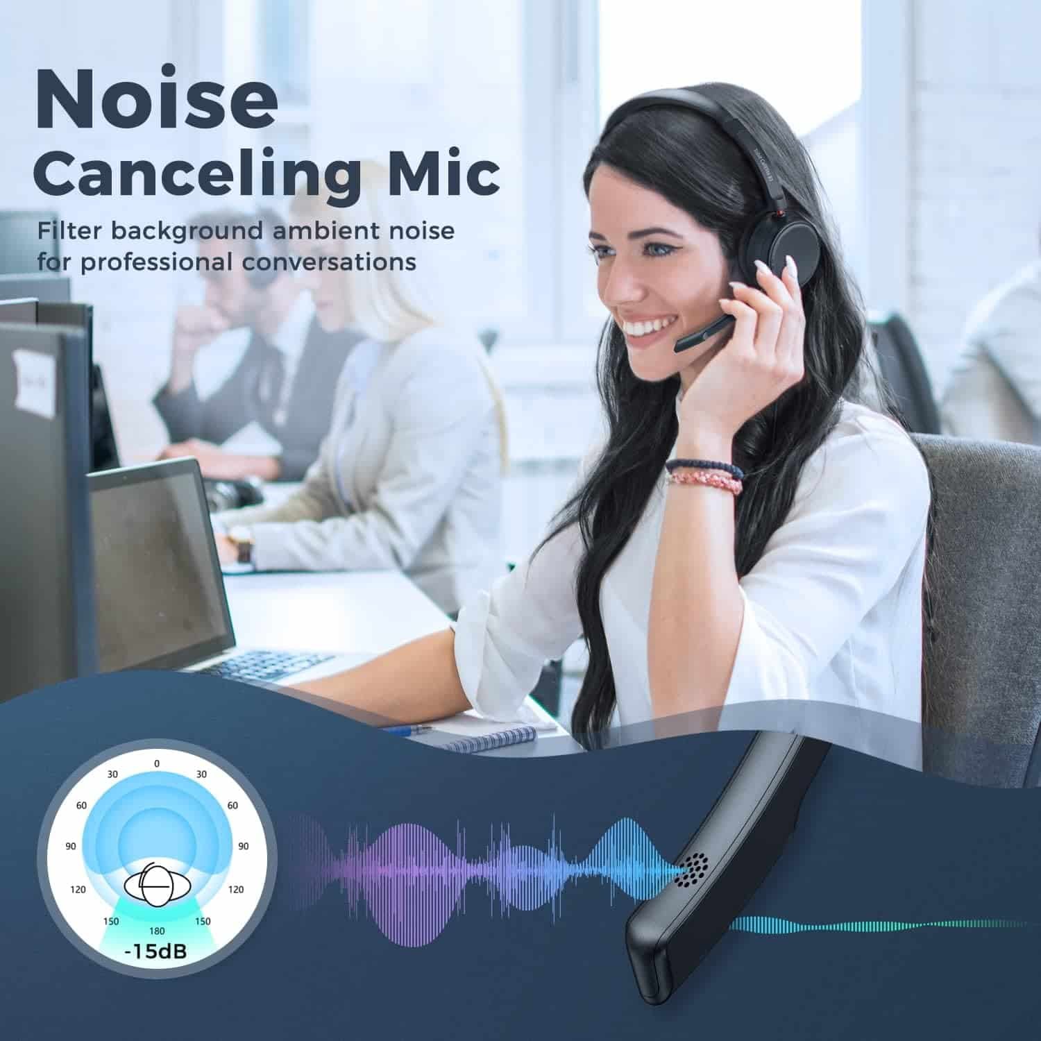 Tribit CallElite 83 Stereo Wired Headphone 6