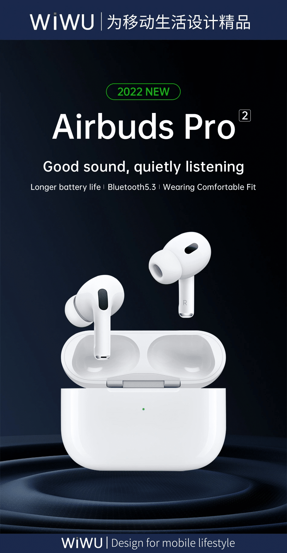 Wiwu Airbuds Pro 2 Wireless Earbuds 2