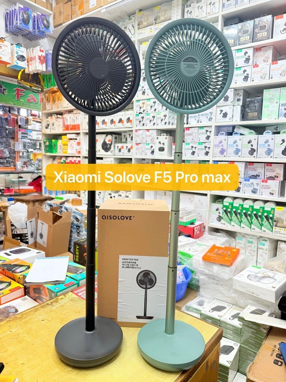 Xiaomi SOLOVE F5 10000mAh Edition Rechargeable Fan Battery Original 1