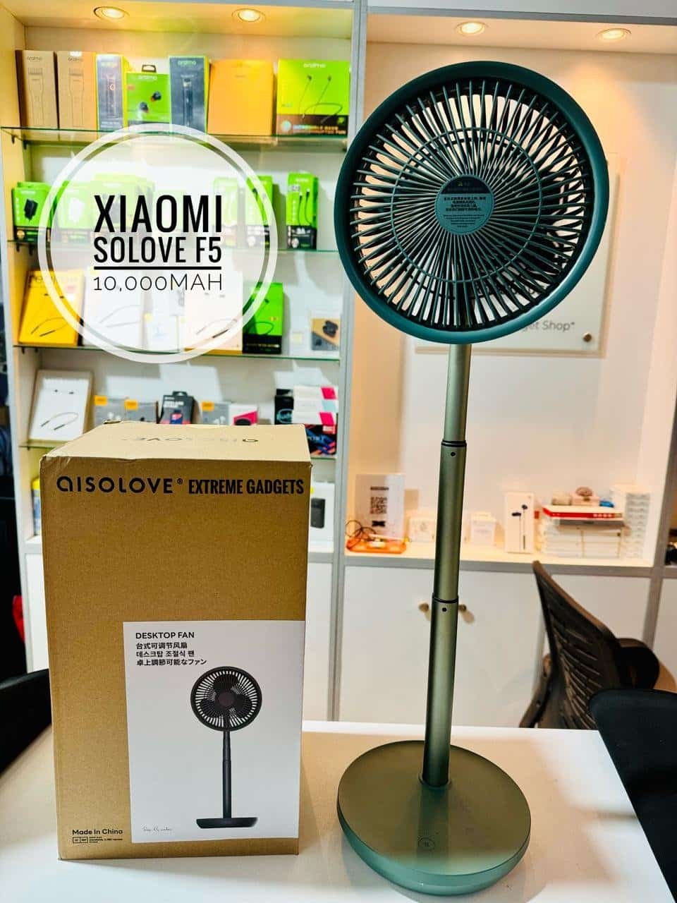 Xiaomi SOLOVE F5 10000mAh Edition Rechargeable Fan Battery Original 3